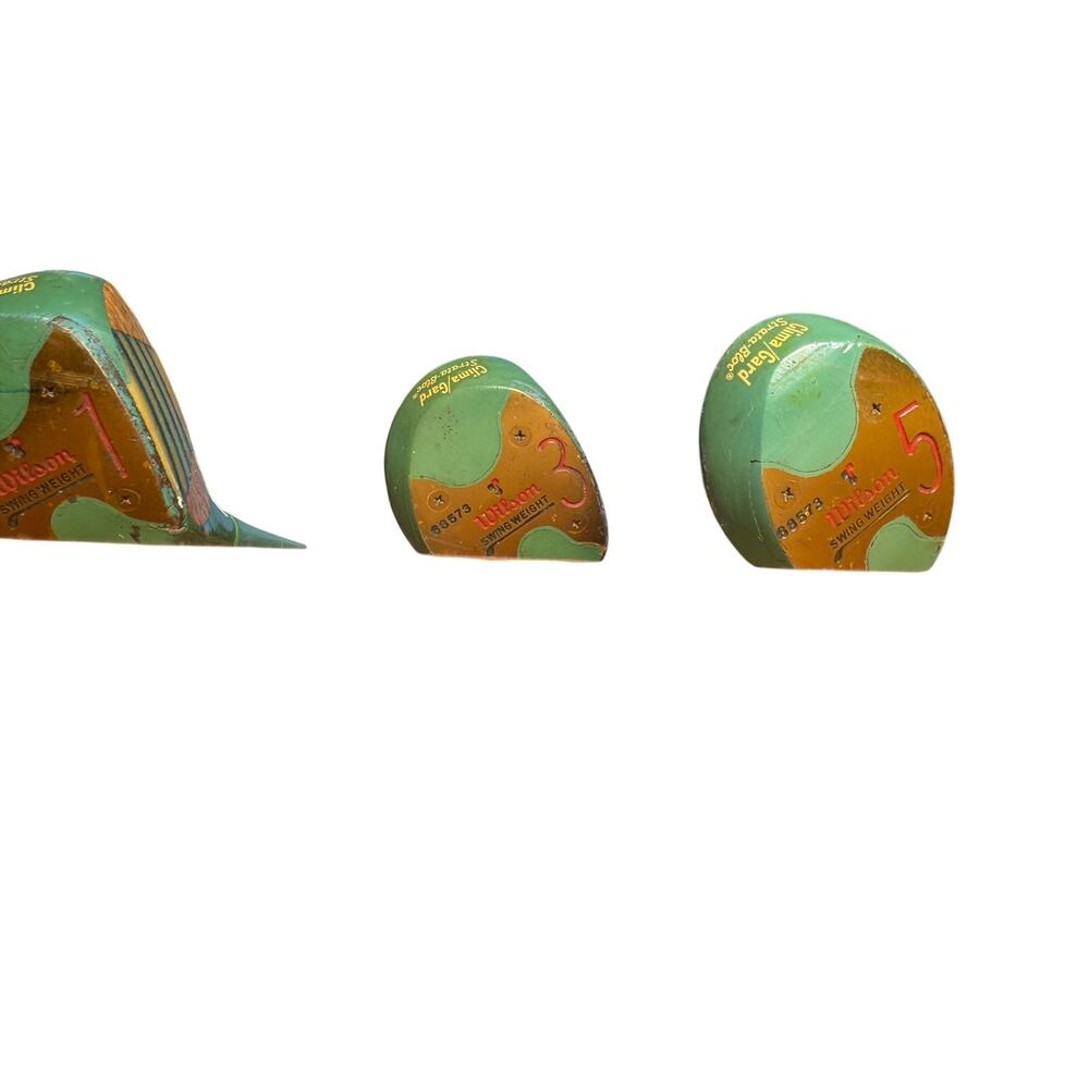 VTG Wilson Country Club Lady Wood Set (1-3-5) LRH Pro Only Ladies Steel GREEN - Picture 4 of 6
